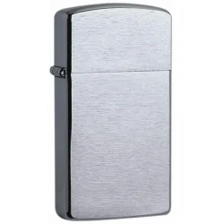 Zippo Slim Chrome Brushed