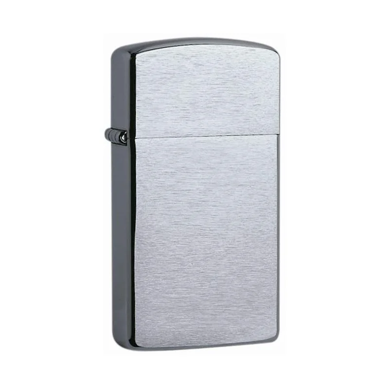 Zippo Slim Chrome Brushed