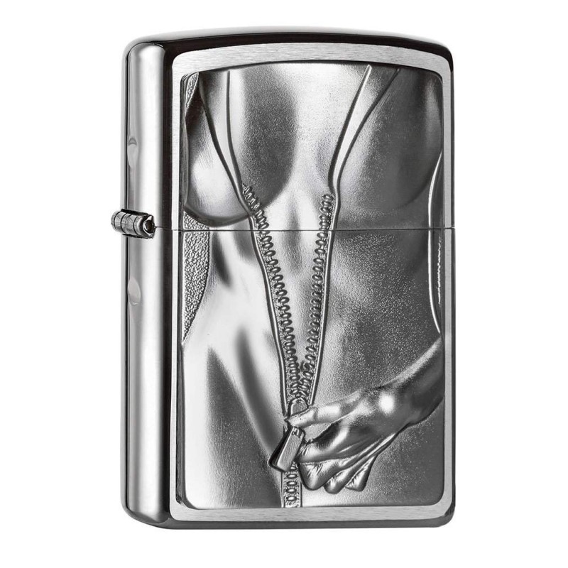 Zippo Zipper Girl Gravé Briquet Sexy