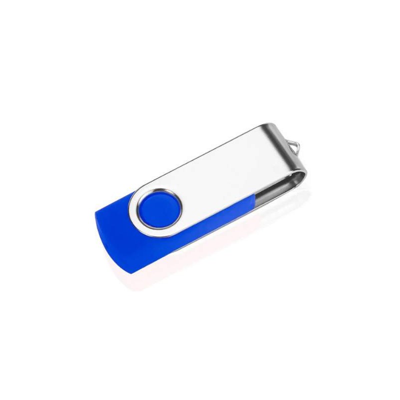 Clé USB bleue 64Go à personnaliser